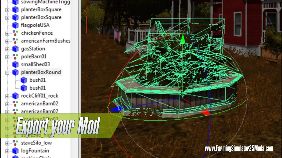 How to export your Mod for GIANTS Editor