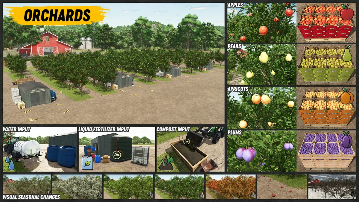 Orchards And Greenhouses